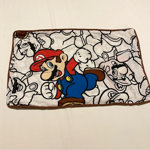 Lot of 2 Super Mario Character Pillowcases - Picture 15 of 16